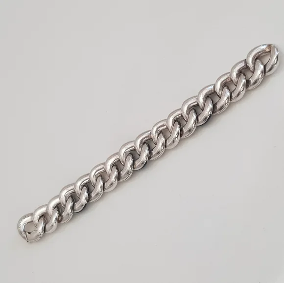 David Yurman Belmont Curb Link Bracelet With Black - Picture 7 of 16